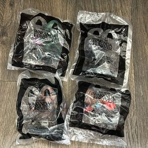 4 NIP McDonald’s Wakanda Forever toys